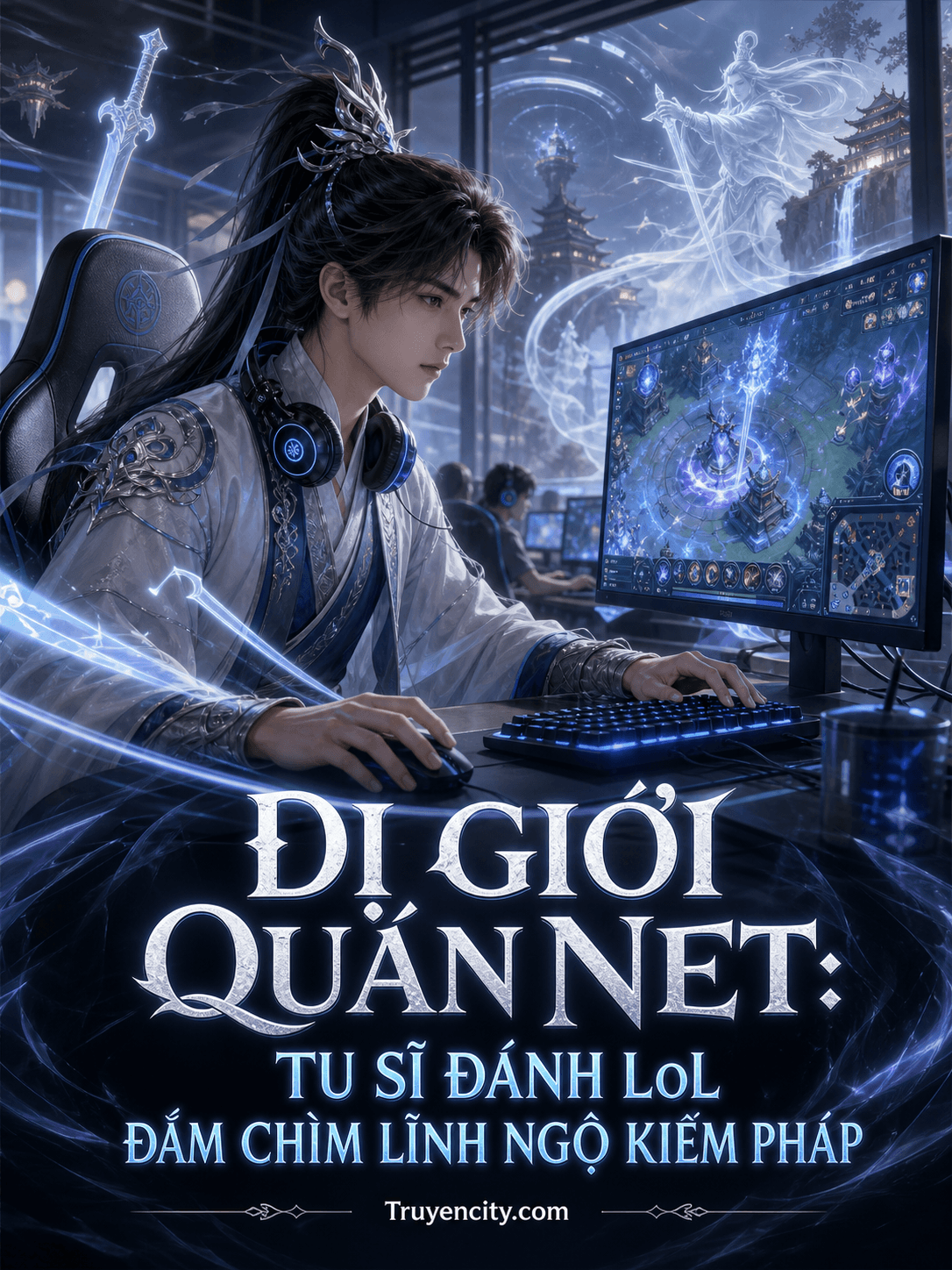 Dị Giới Quán Net: Tu Sĩ Đánh LoL Đắm Chìm Lĩnh Ngộ Kiếm Pháp