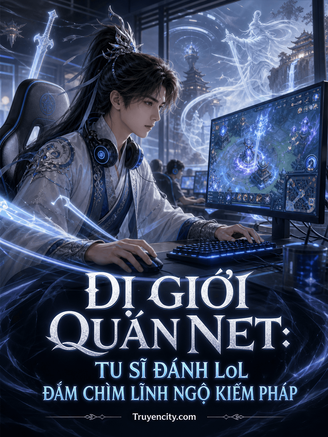 Dị Giới Quán Net: Tu Sĩ Đánh LoL Đắm Chìm Lĩnh Ngộ Kiếm Pháp