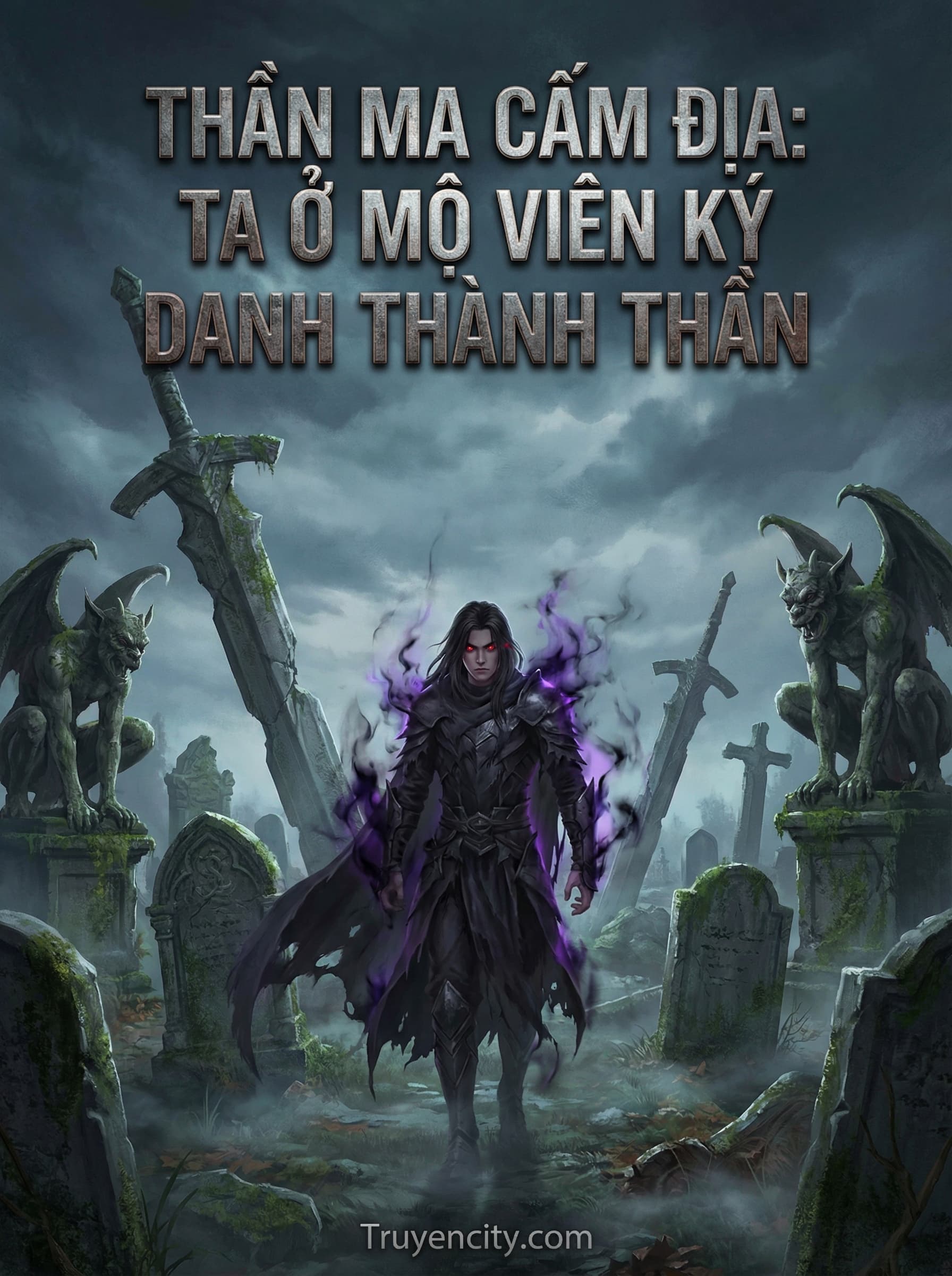 Thần Ma Cấm Địa: Ta Ở Mộ Viên Ký Danh Thành Thần