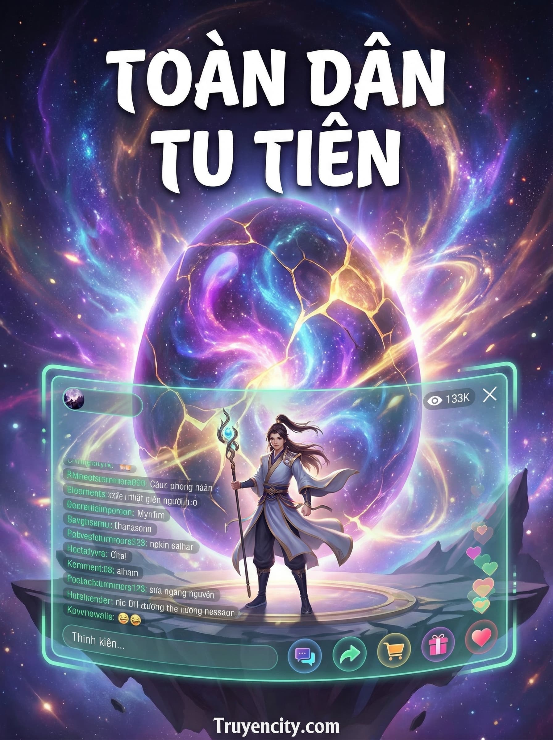 Toàn Dân Tu Tiên: Ta Livestream Ấp Trứng Thần Thú