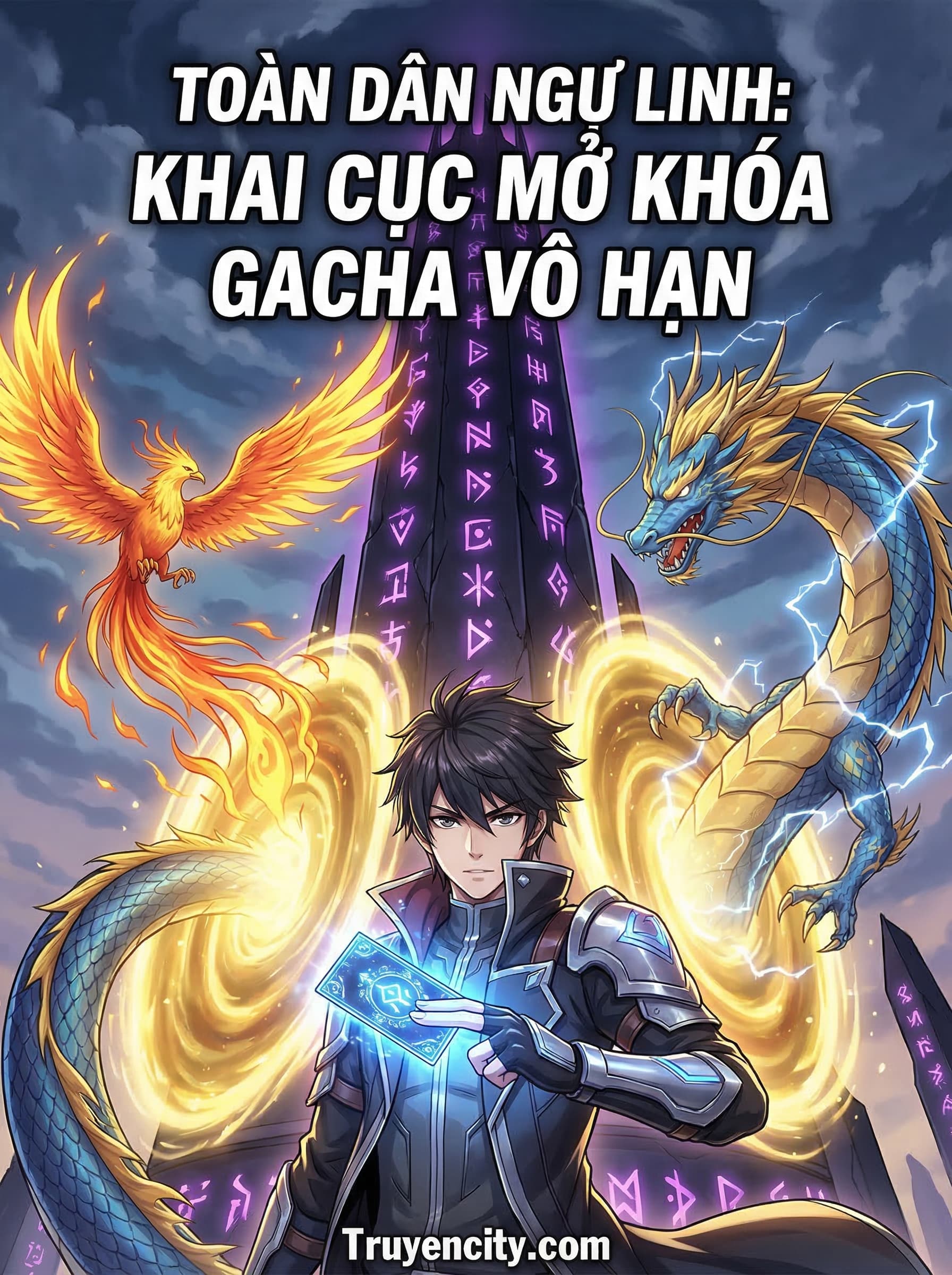 Toàn Dân Ngự Linh: Khai Cục Mở Khóa Gacha Vô Hạn