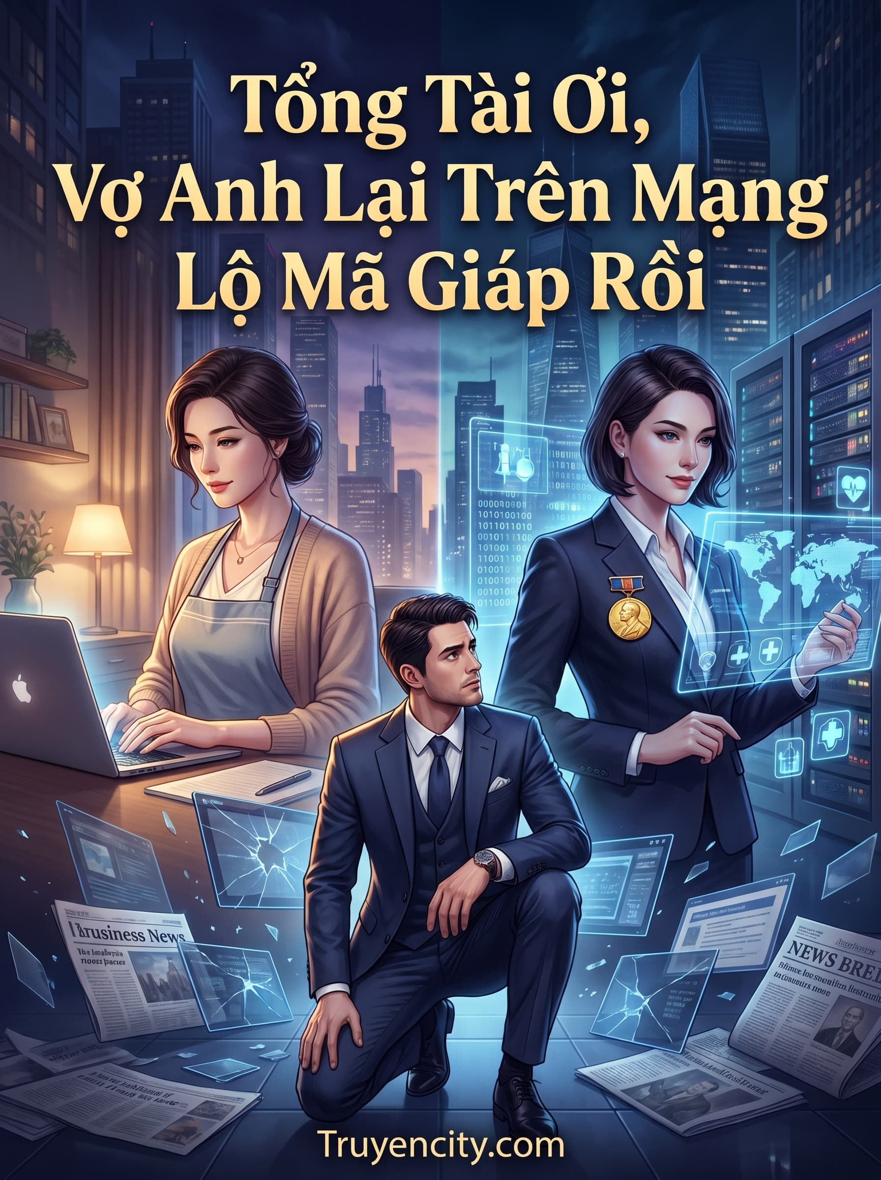 Tổng Tài Ơi, Vợ Anh Lại Trên Mạng Lộ Thân Phận Rồi!