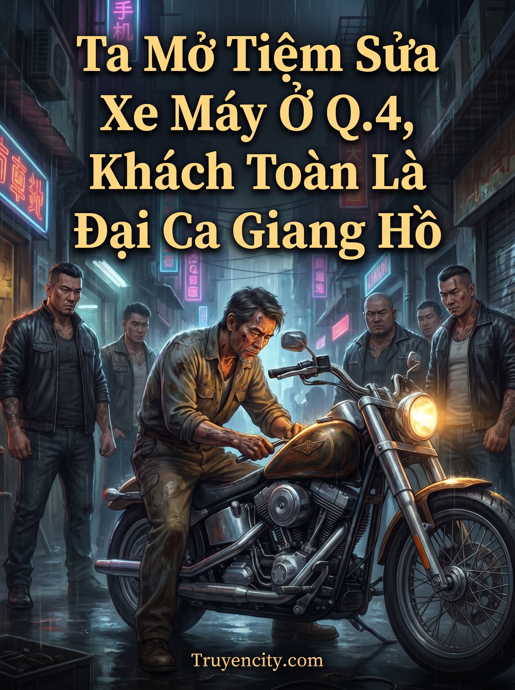 Ta Mở Tiệm Sửa Xe Máy Ở Q.4, Khách Toàn Là Đại Ca Giang Hồ