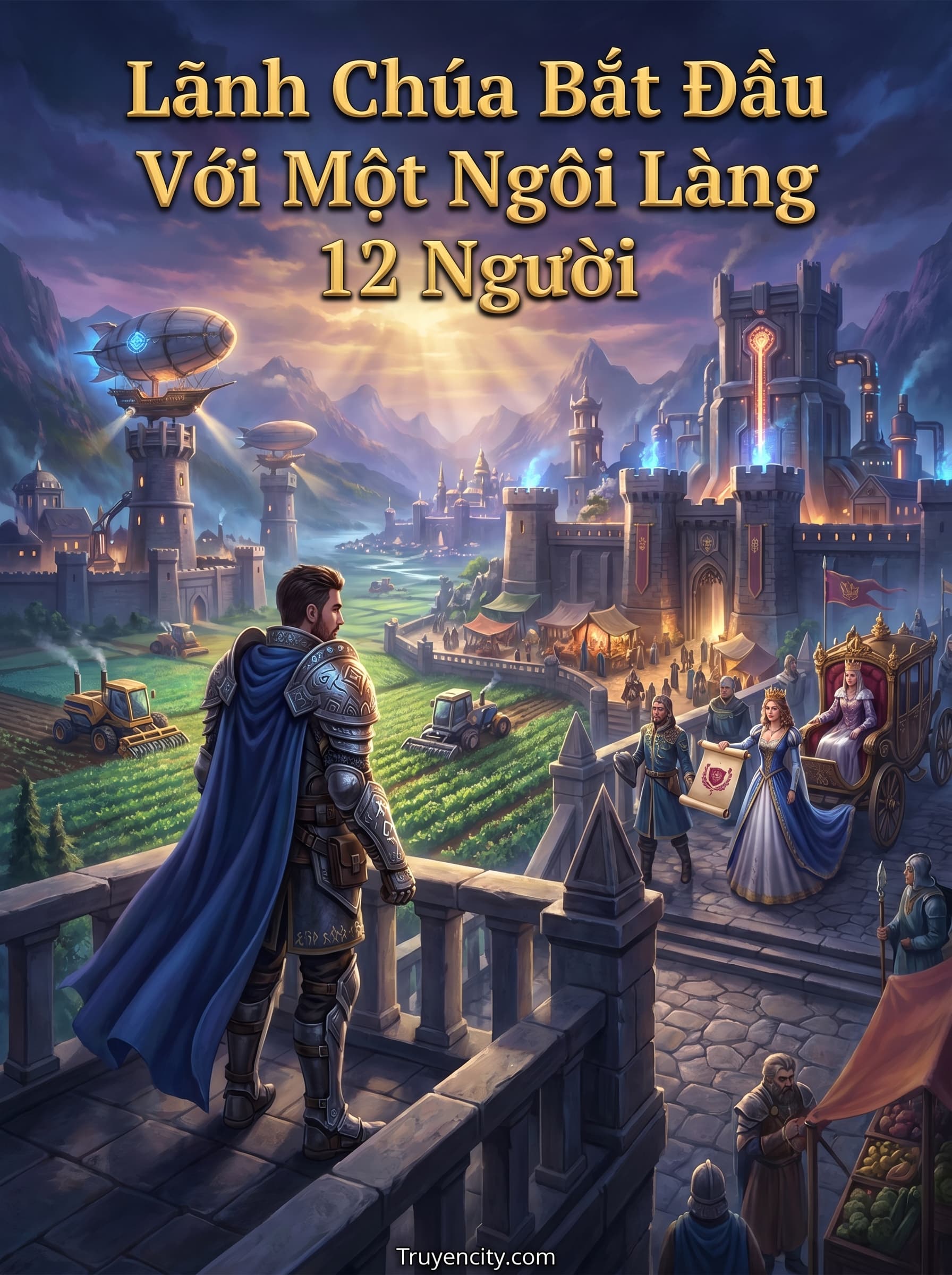 Lãnh Chúa Bắt Đầu Với Một Ngôi Làng 12 Người
